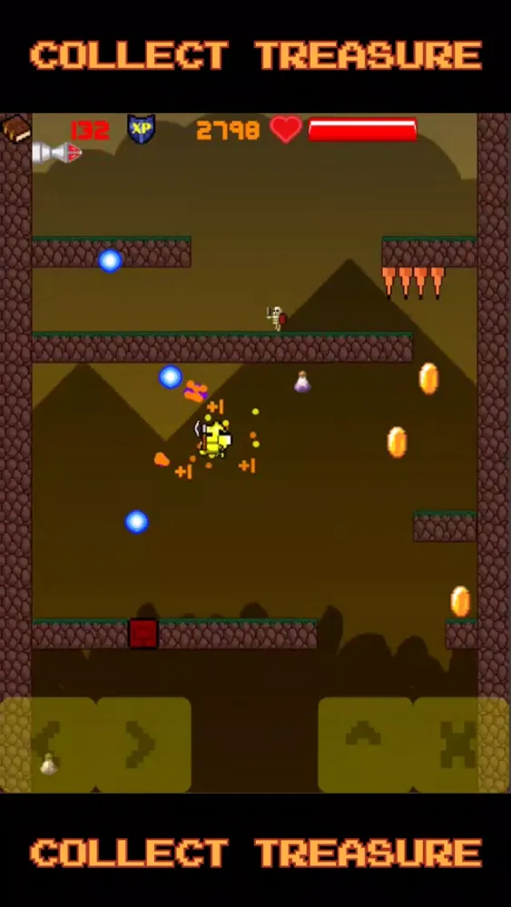 Capturas de tela do Super Novel Collector - 2D Platform Game