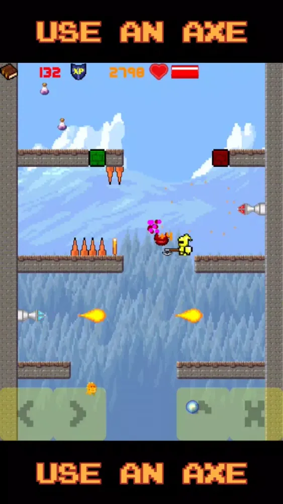 Capturas de tela do Super Novel Collector - 2D Platform Game
