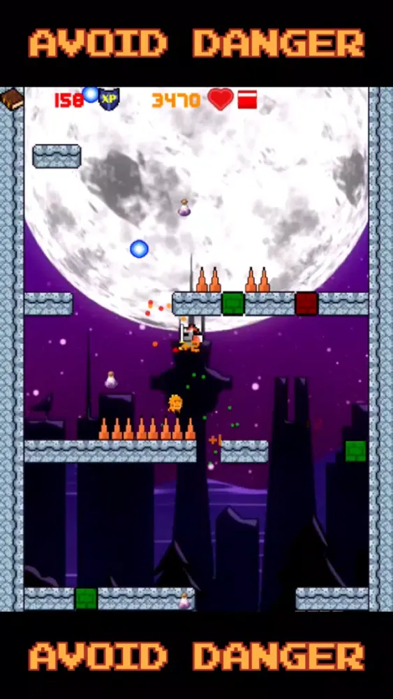 Capturas de tela do Super Novel Collector - 2D Platform Game