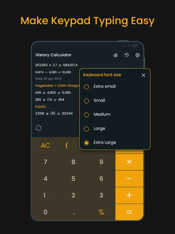 Capturas de tela do Smart Calculator : Quick Cal + iPad 