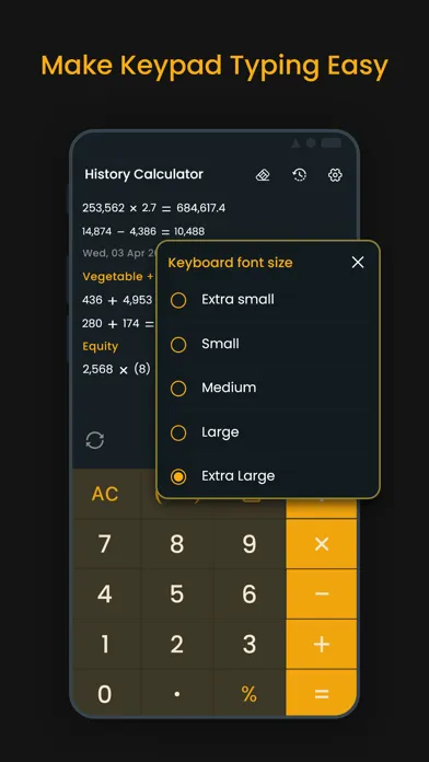 Capturas de tela do Smart Calculator : Quick Cal +
