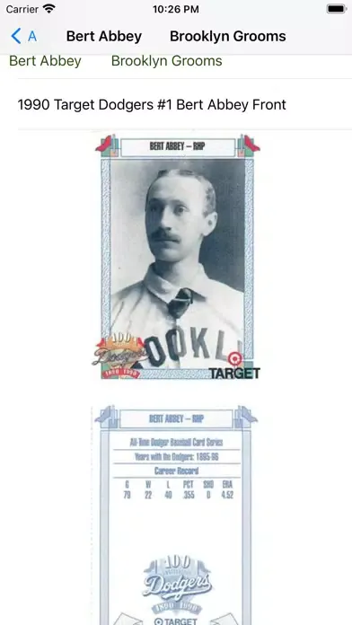 Baseball trading cards PRO应用截图