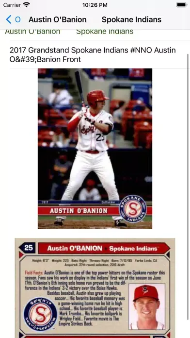 Baseball trading cards PRO应用截图
