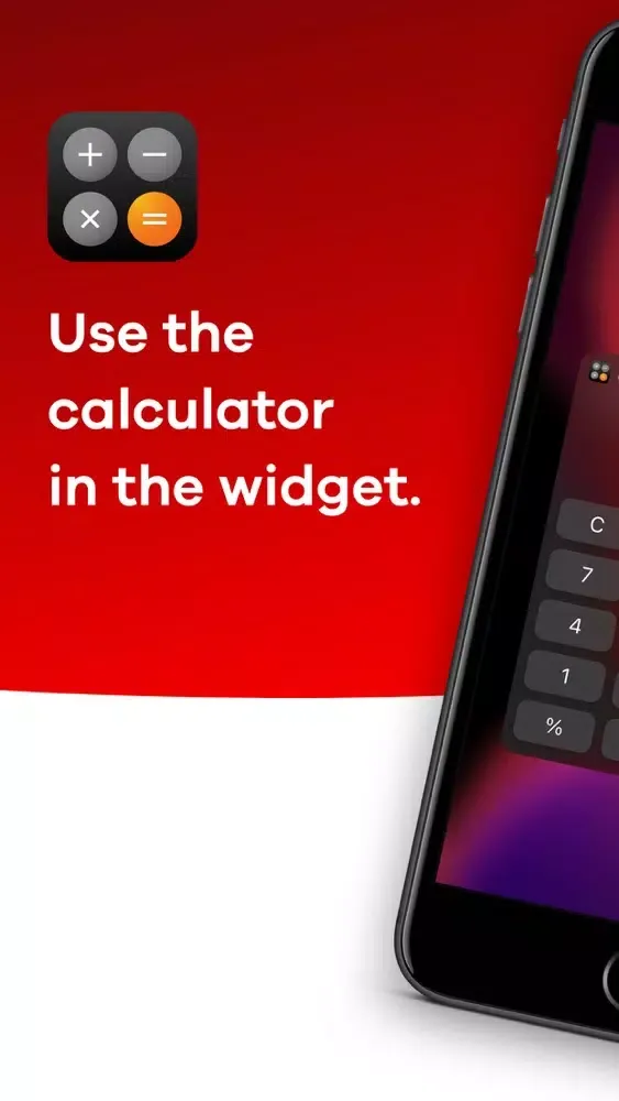 Calculator Widget - WCalc स्क्रीनशॉट