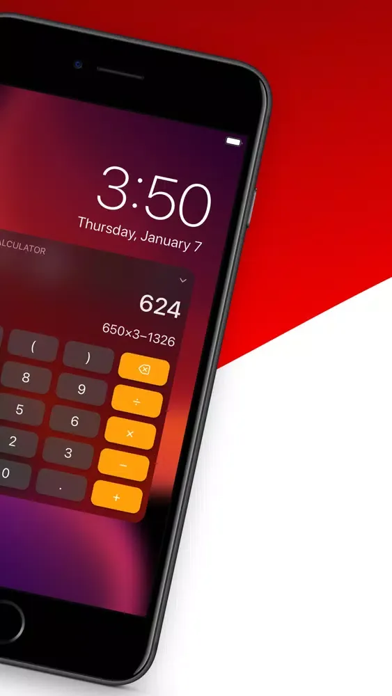 Calculator Widget - WCalc स्क्रीनशॉट