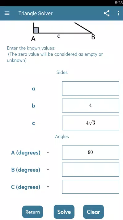 تنزيل The Triangle Solver APK لنظام Android - PGYER APKHUB