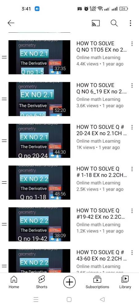 Capturas de pantalla de Calculus and Analytic Geometry