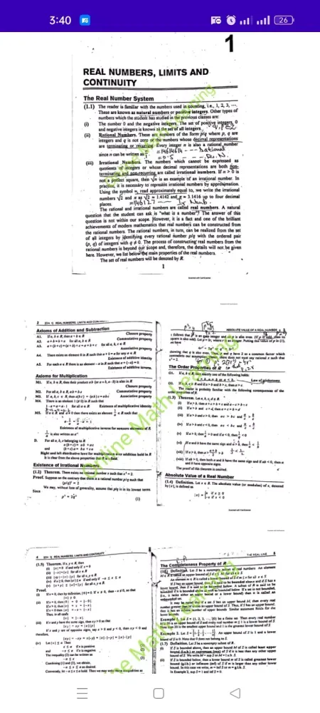 Capturas de pantalla de Calculus and Analytic Geometry