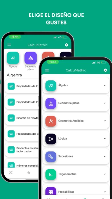 Capturas de pantalla de CalcuMathic: Matemática