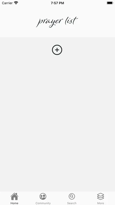 Prayer List - A Prayer App سکرین شاٹس