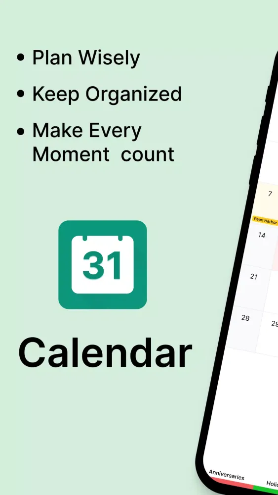 Calendar Planner 2024 - Widget スクリーンショット