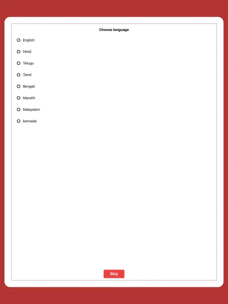 Hindu Calendar panchang iPad  Screenshots