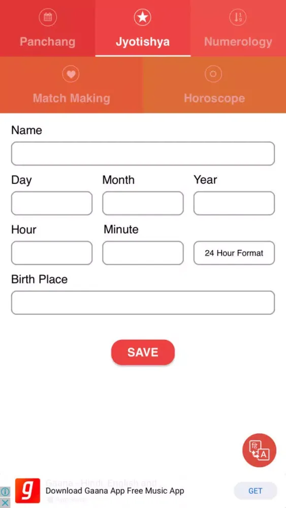 Hindu Calendar panchang Screenshots