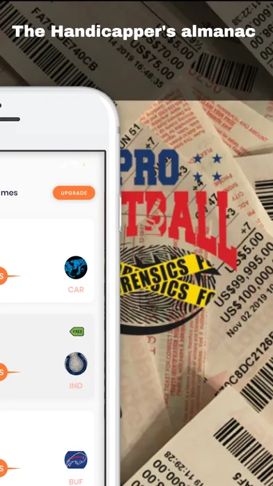 Ảnh chụp màn hình của Pro Football Forensics: Bet AI