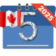 Canada Calendar 2025