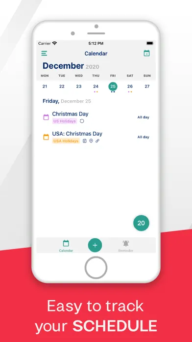 Calendar Planner Work Schedule Screenshots