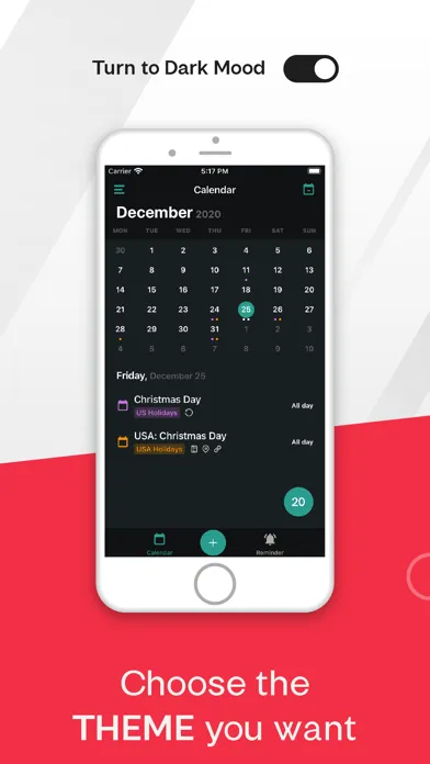 Calendar Planner Work Schedule Screenshots