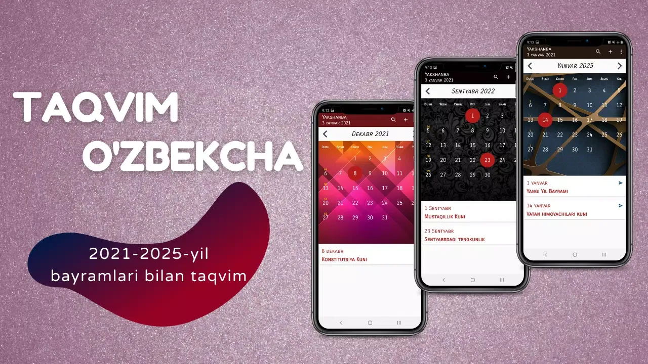Скриншоты Òzbekiston Kalendar