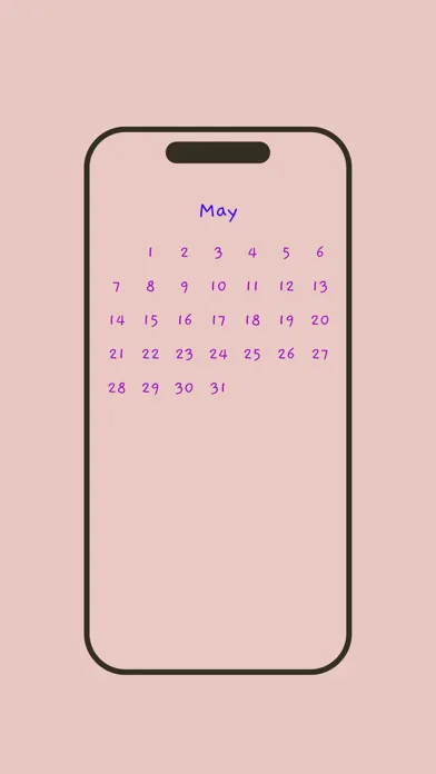 Create Calendar Wallpapers Ekran Görüntüleri
