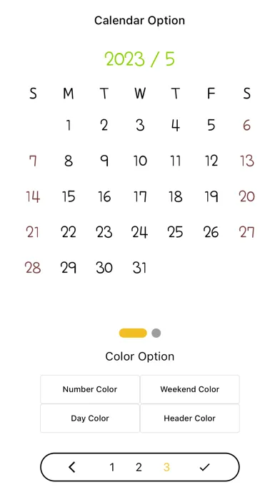 Create Calendar Wallpapers Ekran Görüntüleri