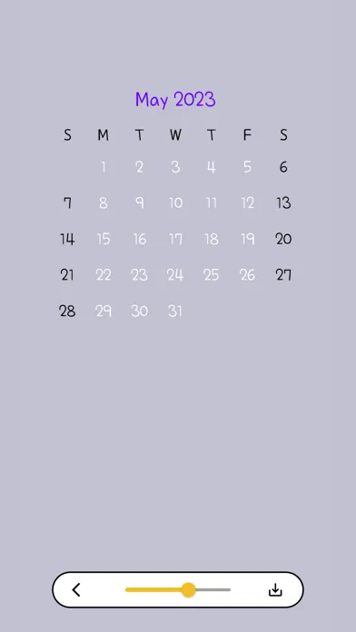 Create Calendar Wallpapers Ekran Görüntüleri