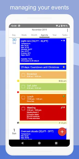 CalenGoo - Calendar and Tasks 스크린샷