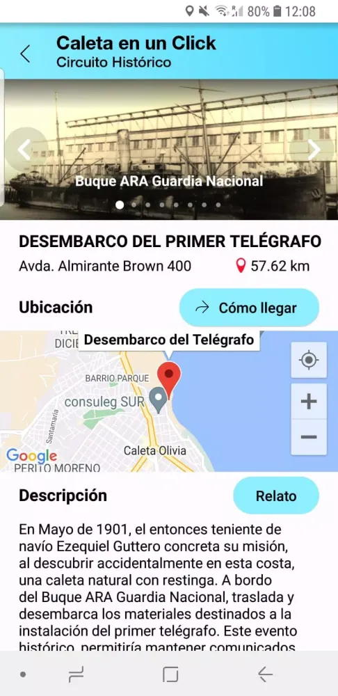 Captures d'écran de Caleta en Un Click - Turismo