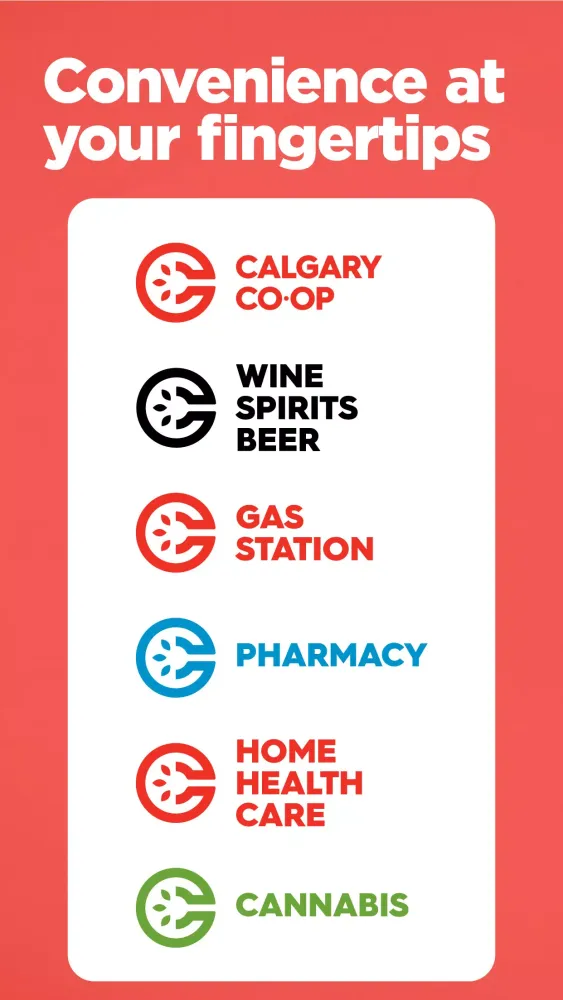 Capturas de tela do Calgary Co-op