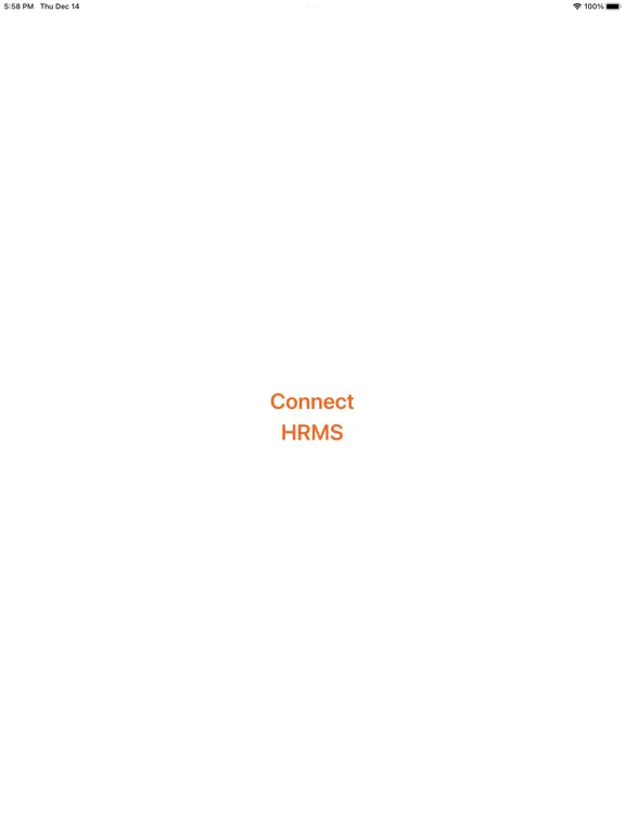 iConnect HRMS iPad  স্ক্রিনশট