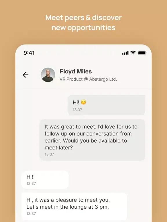 Caliber - Meetings & Events iPad  스크린샷