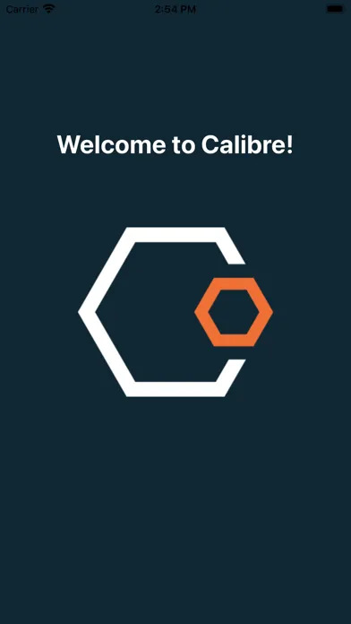 Capturas de pantalla de Calibre Biometrics