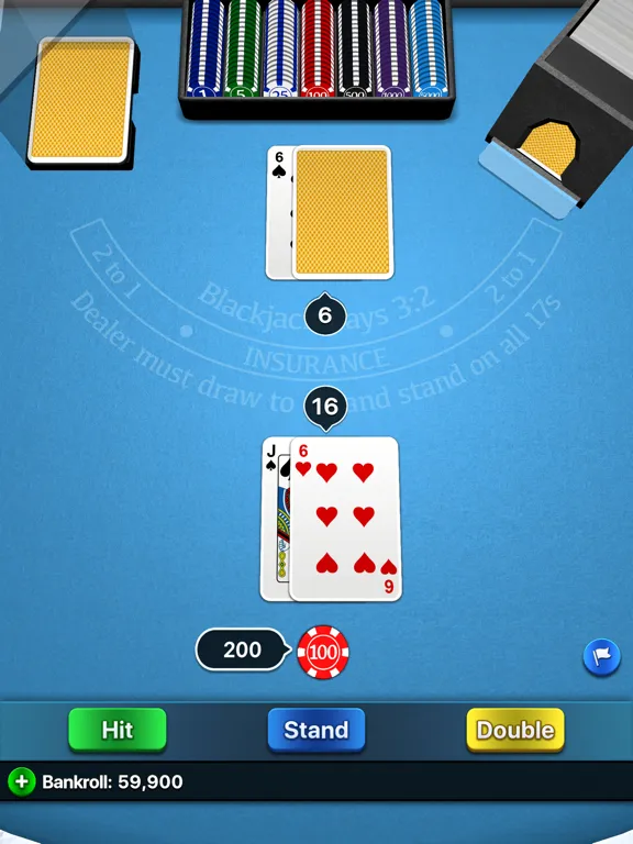 Blackjack 21 ◈ iPad 應用截圖