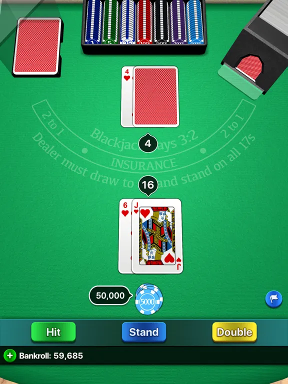 Blackjack 21 ◈ iPad 應用截圖