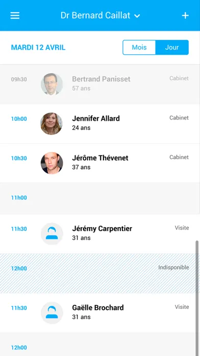 DrSante : appli médecin Screenshots