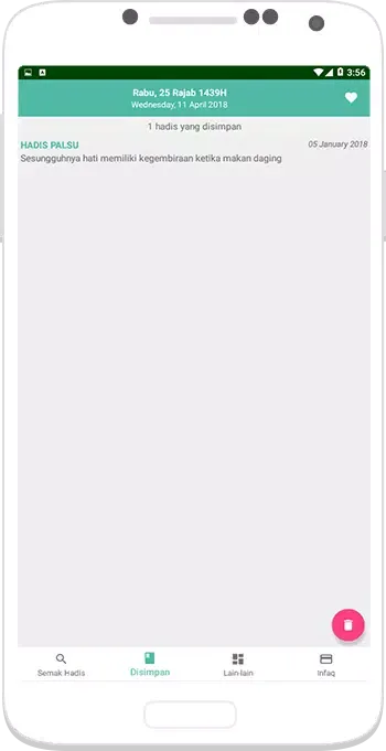 Semak Hadis Screenshots