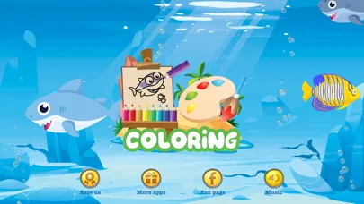 Captures d'écran de Baby Shark Games