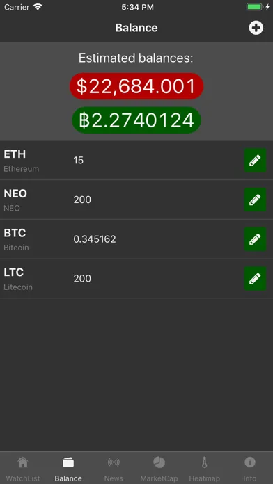 Coin Tracker - Crypto Prices应用截图