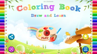 Captures d'écran de Coloring Book - Draw & Learn