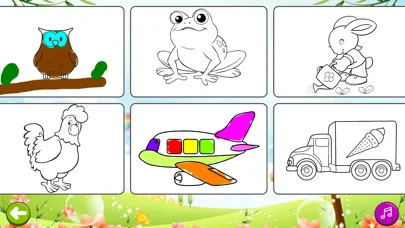 Captures d'écran de Coloring Book - Draw & Learn