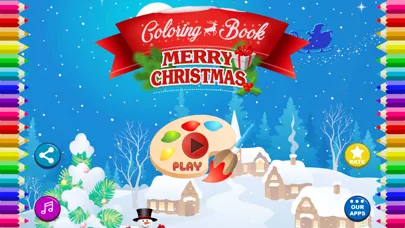 Screenshot di Coloring Book -Merry Christmas