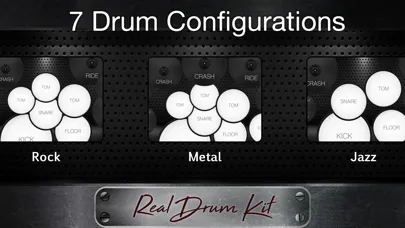 Captures d'écran de Real Drum Kit - Drum Simulator