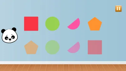 Screenshot di Shapes & Colors - Baby Panda