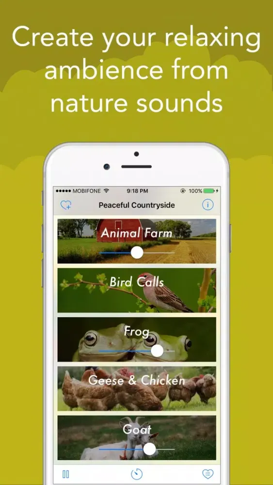 Sleep Sounds - White Noise : Peaceful Countryside應用截圖
