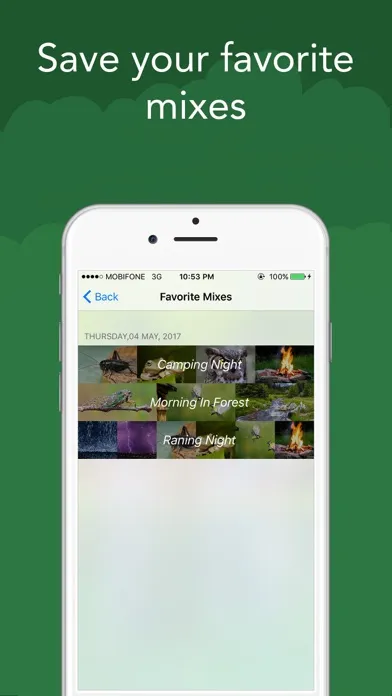 Screenshot di Sleep Sounds - White Noise : Tropical Forest