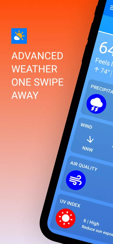 Weather on Homescreen Screenshots
