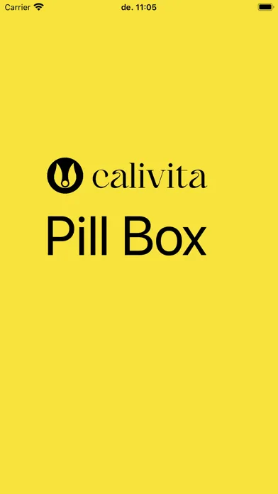 Tangkapan skrin CaliVita PillBox