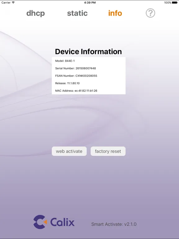 Capturas de pantalla de Smart Activate iPad 