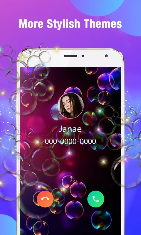 Capturas de pantalla de Color Phone: Caller Screen App