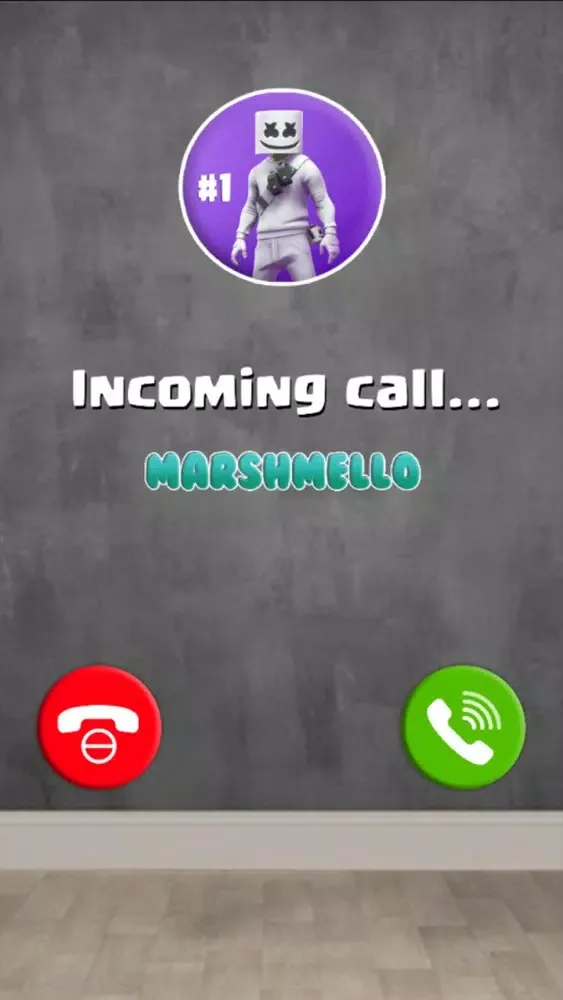 Zrzuty ekranu Marshmello Fortnite Skin Call