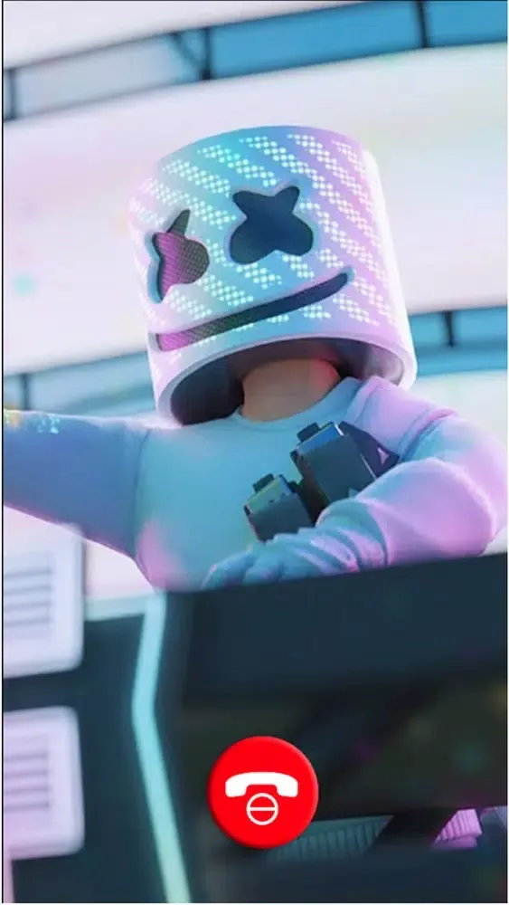 Zrzuty ekranu Marshmello Fortnite Skin Call